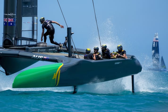 Australia's SailGP team was voted Sailing Team of the Year