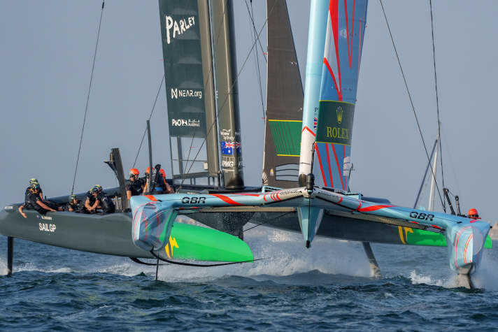 Nella seconda metà della finale, i britannici hanno preso il comando e sono sembrati i vincitori fino alla volata finale...