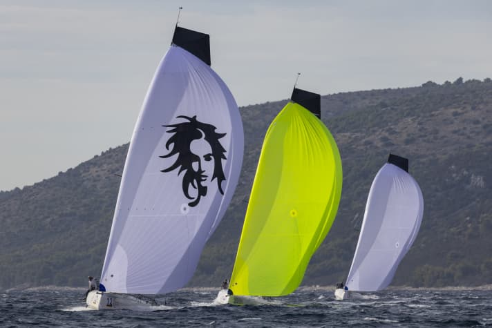 La "Goddess" de Nikolai Burkart dans la zone des championnats d'Europe de Split