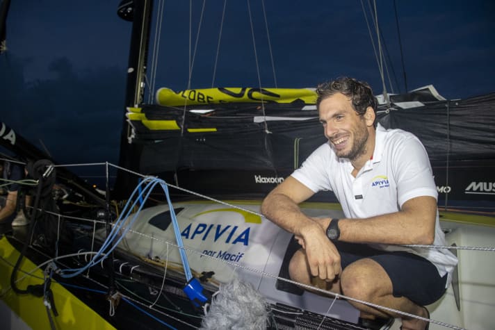 Charlie Dalin, who was in the lead for most of the race, missed out on the victory he had hoped for, but was nevertheless satisfied