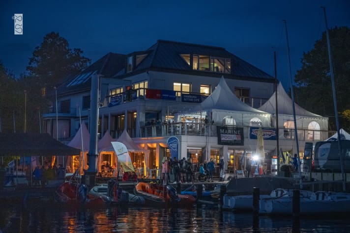 Der Norddeutsche Regatta Verein in Hamburg spart unter anderem an der Beleuchtung des Geländes