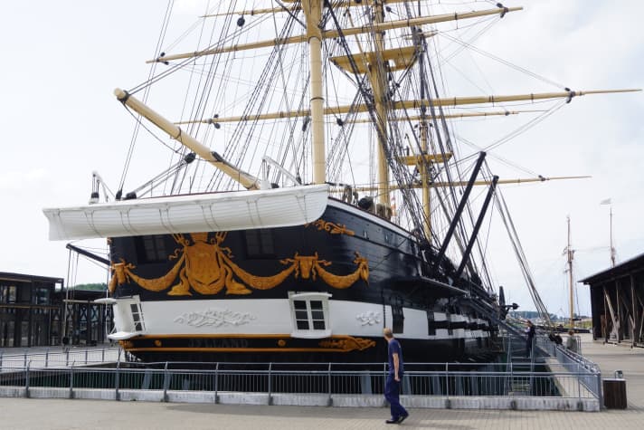 Frégate "Jylland", Ebeltoft