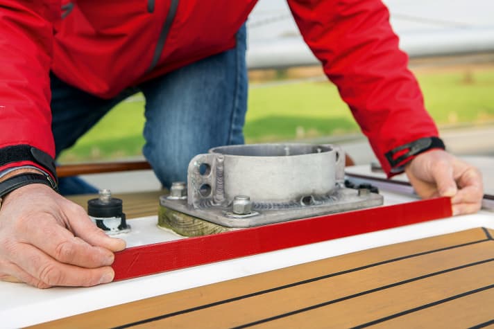 Is the deck intact in heavily stressed areas, or has it given way and needs to be repaired?