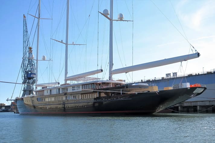 Le superyacht de Jeff Bezos