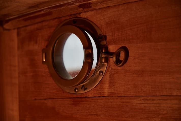 The bull's eye actually comes from the cows' visual organs