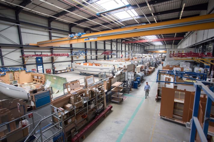   Stood still yesterday: assembly line production at Bavaria