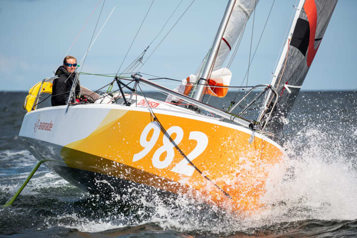   No game: Lina Rixgens preparing for her second mini-transat 2021