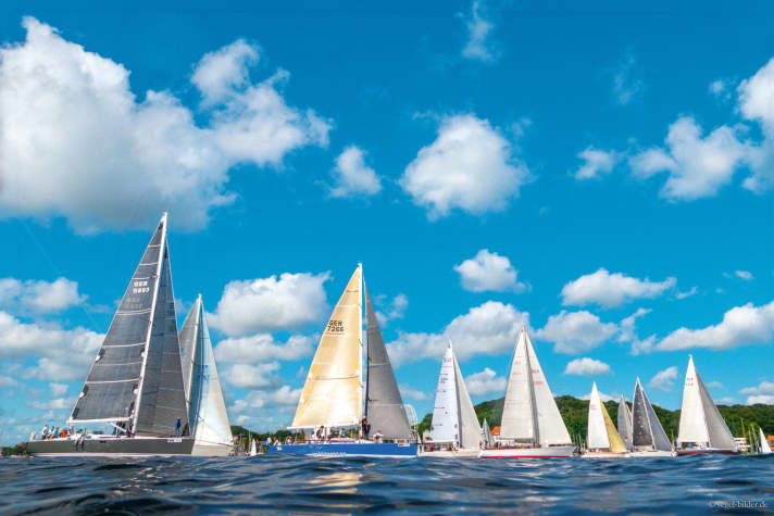   La settimana di Kiel si svolge all'insegna del divertimento con un tempo splendido