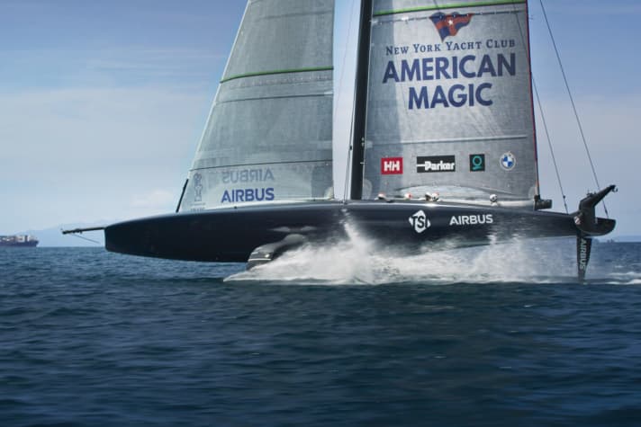   Inizio ambizioso della 36a America's Cup, ma eliminazione nel challenger round: l'equipaggio americano di "Patriot"