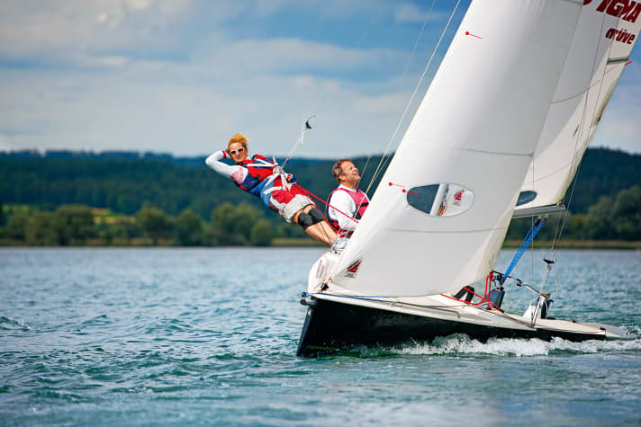   Bateau de sport en Pologne