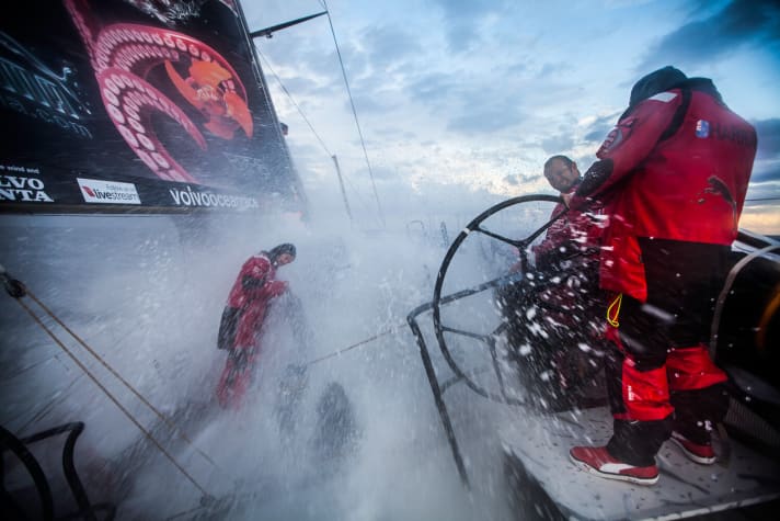   The wetness of the Atlantic was also very present on Puma