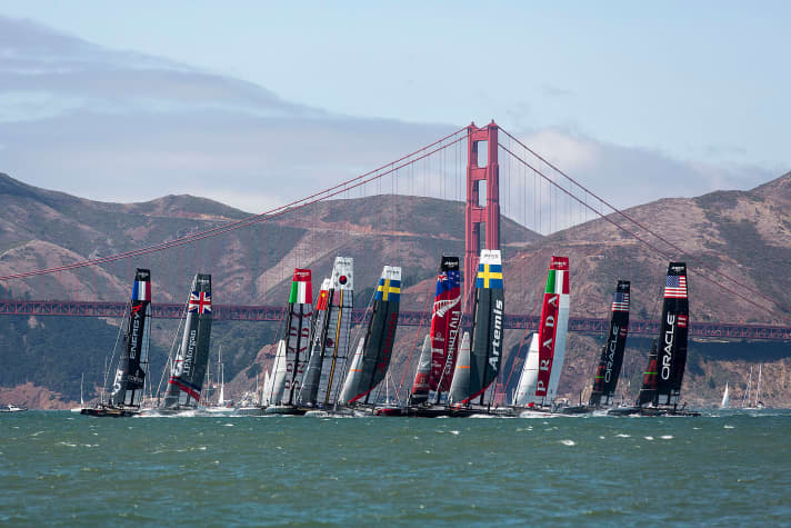   Paesaggi mozzafiato. La baia di San Francisco e il Golden Gate