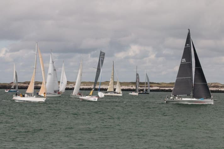   42 yachts ont pris le départ de la régate longue distance