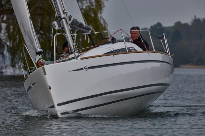   Macht Spaß schon bei wenig Wind: die neue kleine Sunbeam