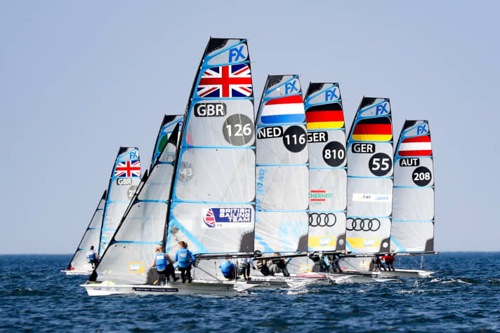  The recently small Olympic fleets of Kiel Week will grow again on course for the 2018 World Cup final