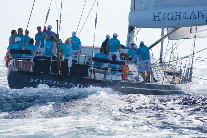   Highland Breeze, le plus confortable des Maxis, en route vers l'espace.