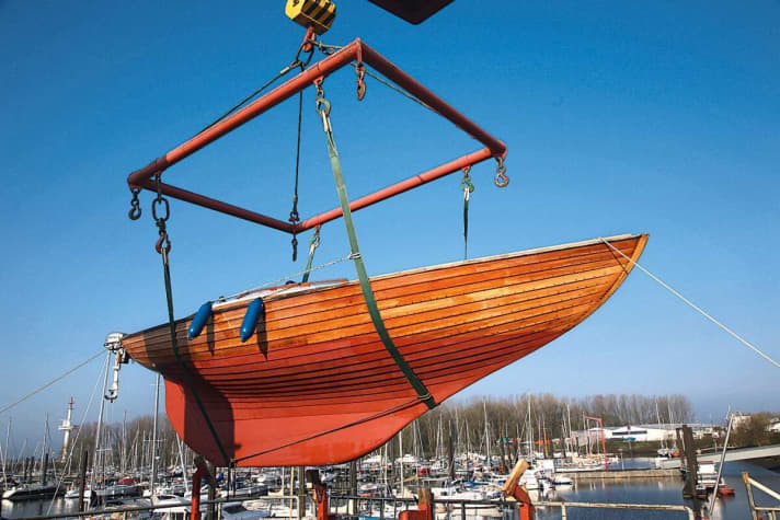 Craning in and out should also be insured