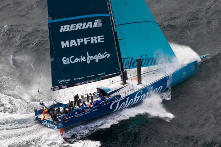   Telefonica veloce sulla via del traguardo