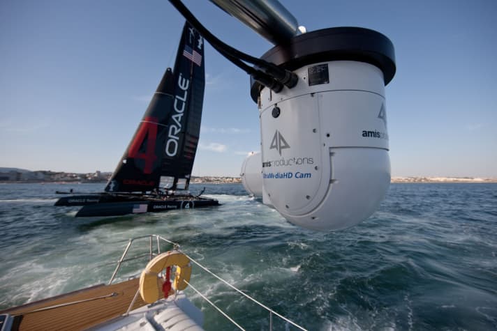   Camera on the water: The ACWS subordinates everything to the medium of television. To cover the costs, however, more people would have to watch than before