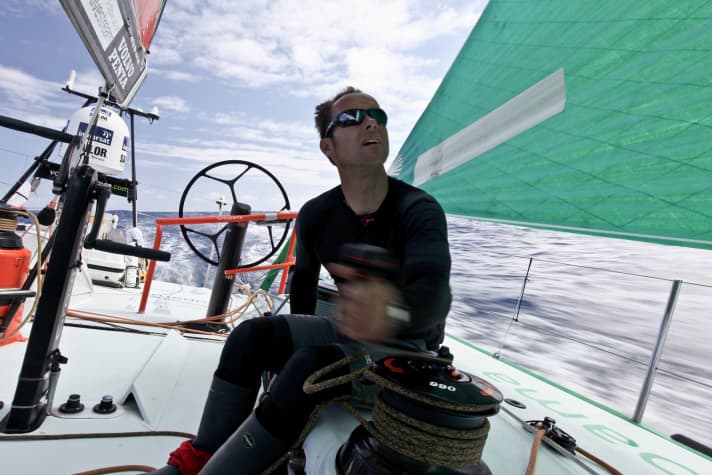   The trim has to be right, because Groupama wants to keep its chance of overall victory