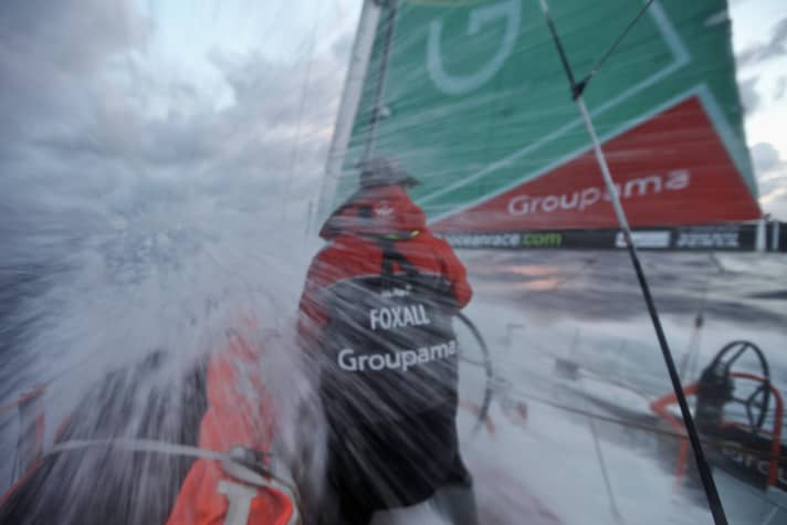   Groupama s'est arrêté tôt et a pris de l'avance avant d'être rattrapé.