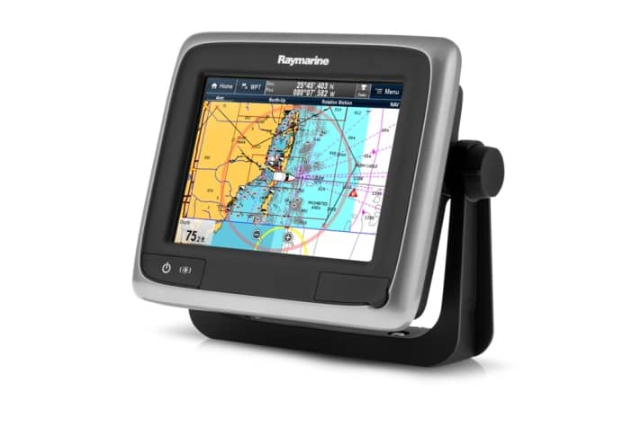   Raymarine a65: 5.6-inch touchscreen plotter for console or bracket mounting