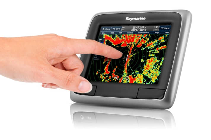   Raymarine-Radarantennen lassen sich per Ethernet an den a65 anschließen