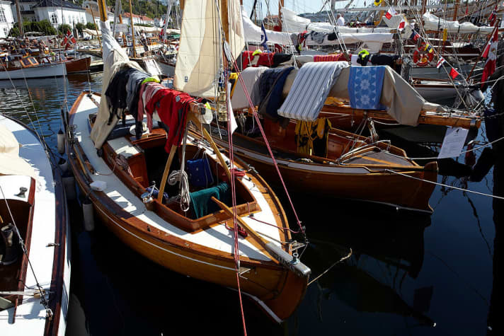  Harbour atmosphere in Risør