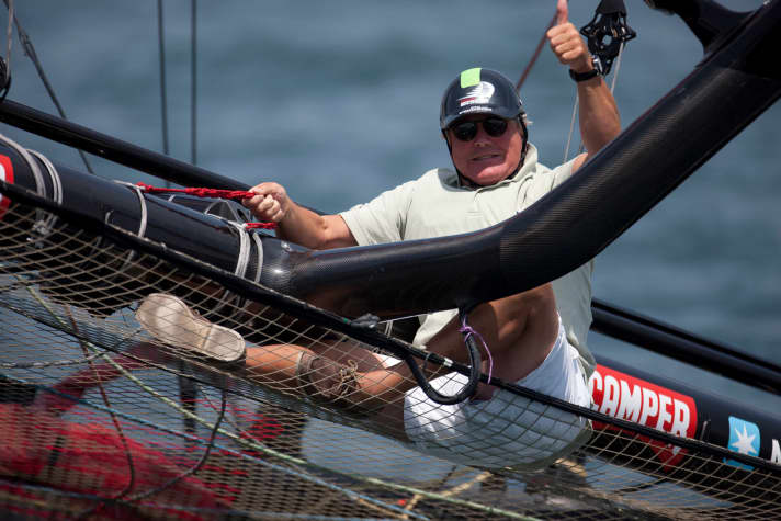   Problemi con l'AC45 a Cascais