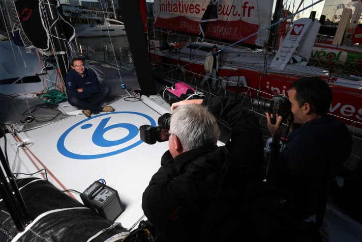   Even before the Vendée start, it was clear that if Dominique Wavre completed the Cape Horn passage again, the record would be his!