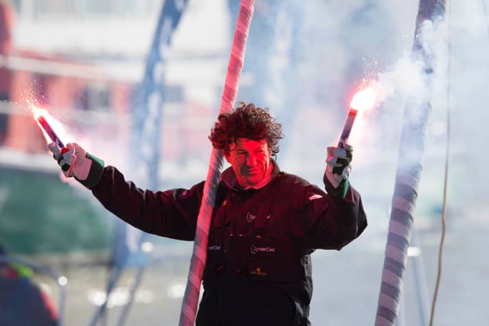   Jean Le Cam di nuovo a Les Sables d'Olonne