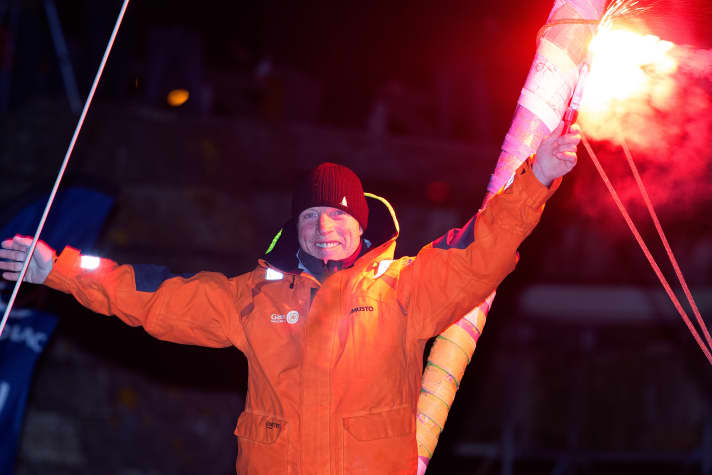   Geschlagen im Kampf um die Podiumsplätze, aber dennoch glücklich: Mike Golding
