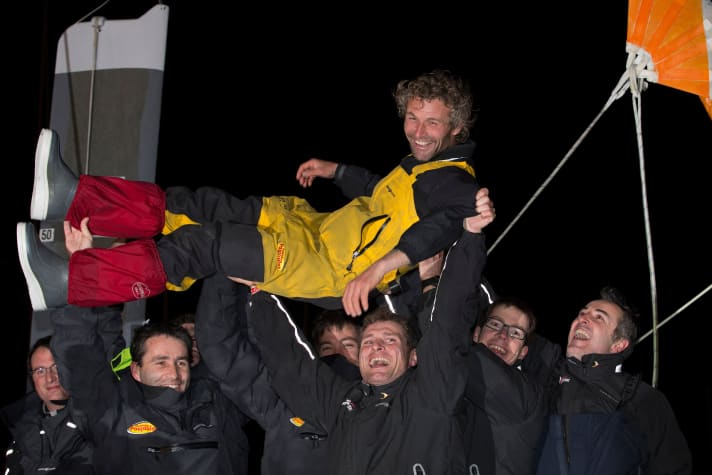   "Braveheart" Bernard Stamm: nessun risultato nel suo terzo tentativo di Vendée, ma sempre l'eroe della sua squadra