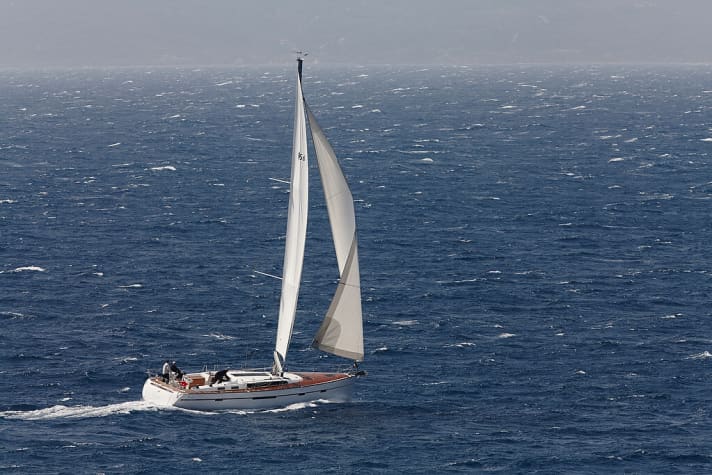   Viaggia bene anche con un vento sferzante: Bavaria 56 Cruiser