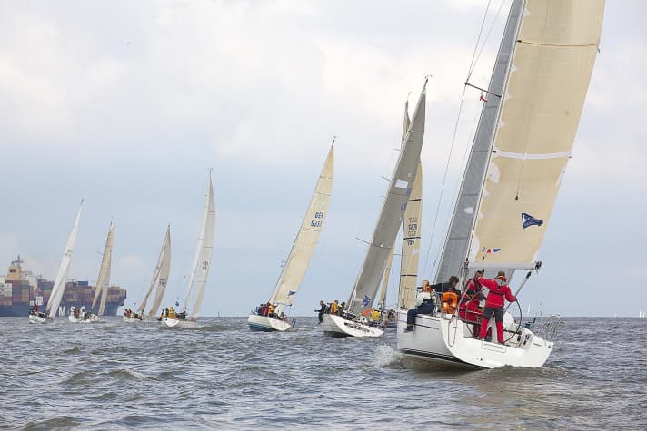   Course Red Rock: la regata feeder da Cuxhaven a Helgoland