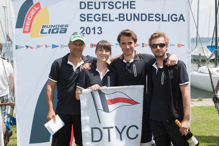   Il secondo posto è stato conquistato dal timoniere Maximilian Weiß con Anna Seidel, Jonas Vogt e Michael Tarabochia per il Touring Yacht Club Tedesco.