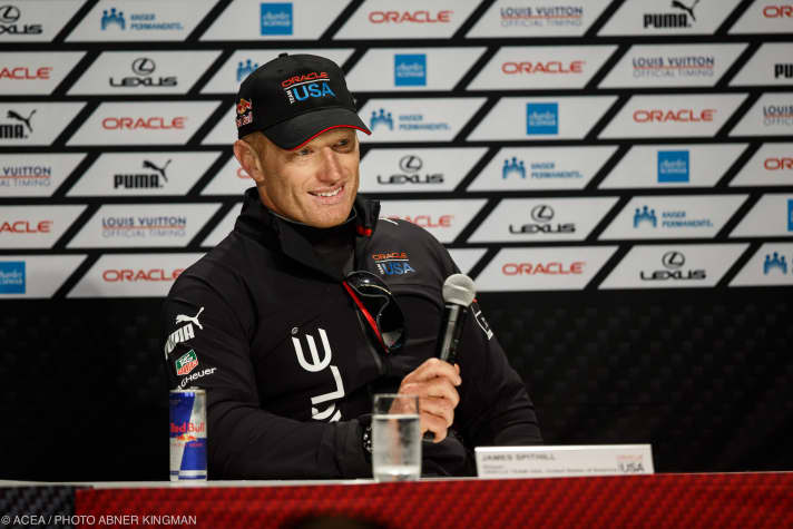   Played psychological games in the press conferences: James Spithill