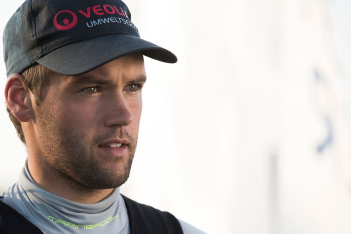   A botched start: Defending champion Philipp Buhl wants to start his race to catch up on Sunday