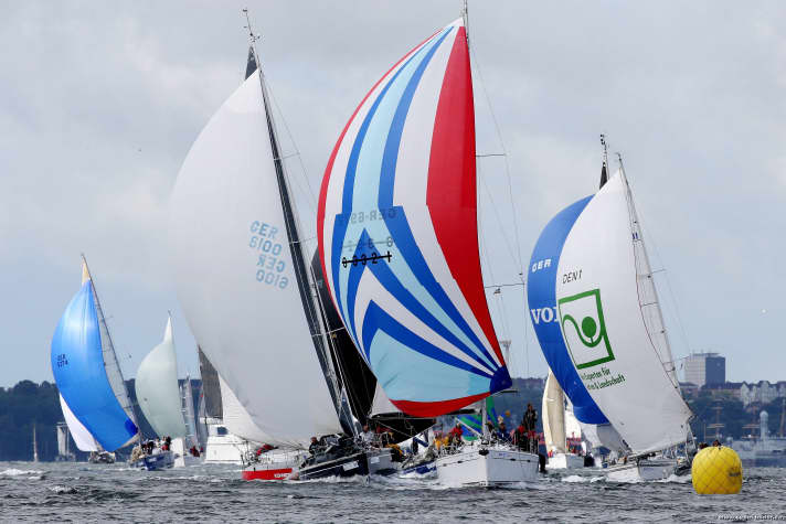   Vela con ambizione all'inizio della Settimana di Kiel