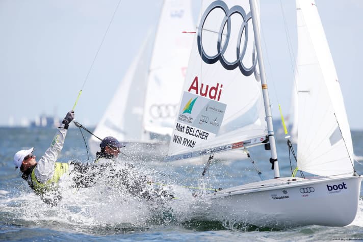   Semaine de Kiel 2014 : les stars olympiques telles que Mathew Belcher, champion olympique de 470 et marin mondial de l'année, se sont récemment faites de plus en plus rares à Kiel. Cela doit changer, tout comme la structure de la manifestation.