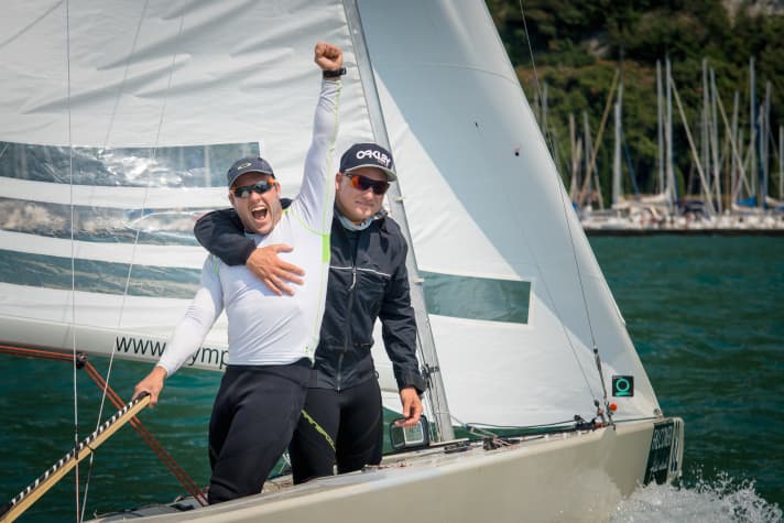   Starboot-Weltmeister 2014: Robert Stanjek und Frithjof Kleen