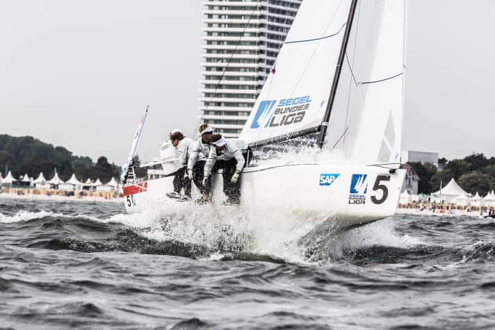   Unstoppable once again: The NRV secured its second victory in the second Bundesliga regatta