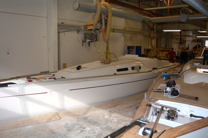   The first Najad 415p is already under construction