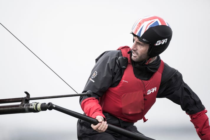   Ben Ainslie im Einsatz