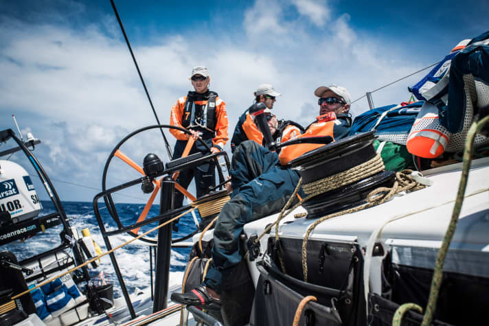   Avec 14 participations à la Volvo Ocean Race, l'équipage danois skippé par Chris Nicholson est le troisième équipage le plus expérimenté de cette édition.