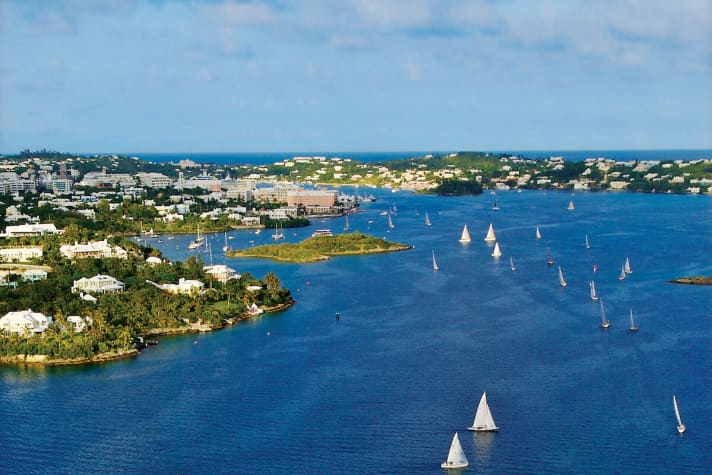   Les plaisanciers aiment les eaux des Bermudes