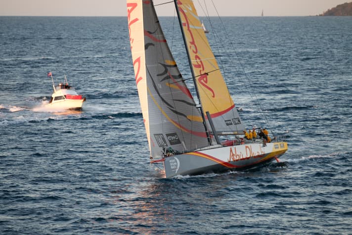   Abu Dhabi reaches Auckland in second place and takes the lead in the overall standings