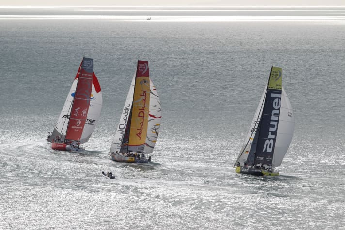   La tâche de cette étape coûtera à l'équipe Dongfeng Race la tête de la course