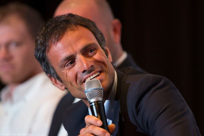   Sein Team profitiert vom Klassenwechsel: Franck Cammas (Team France)