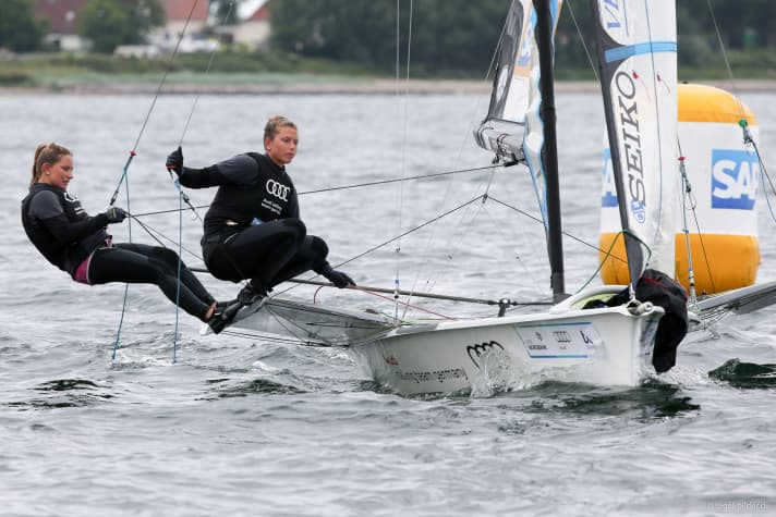   Victoria Jurczok und Anika Lorenz im 49er FX